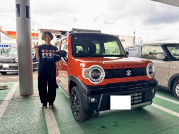 ハスラー納車のお客様！！